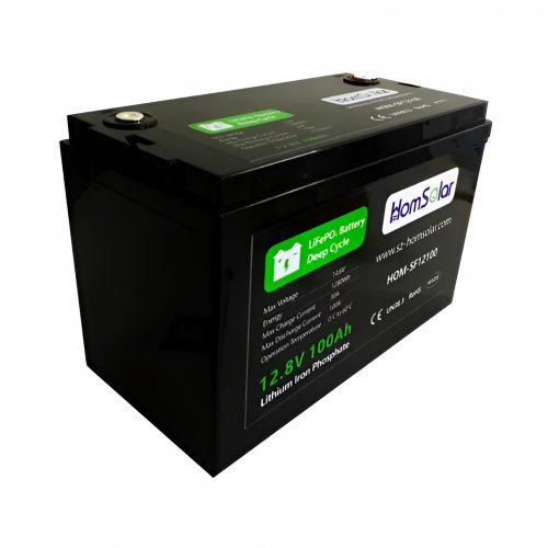 HOM-SF12100 12V 100Ah Lithium ion Battery